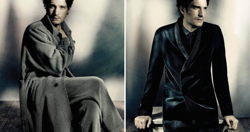 Louis Garrel x Armani | ph. credit paolo roversi