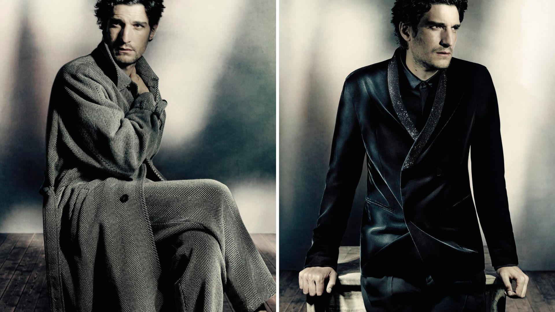 Louis Garrel x Armani | ph. credit paolo roversi